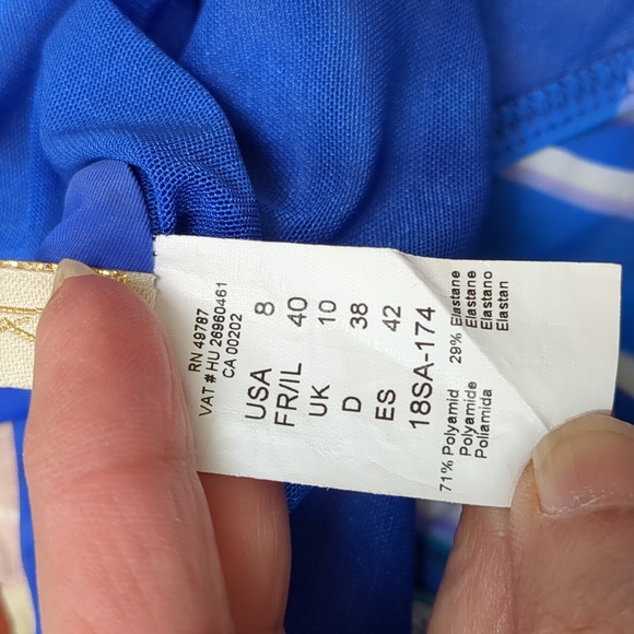 Gottex Sarasana Tank swimsuit with Tummy Control Liner Size 8 - Picture 13 of 15